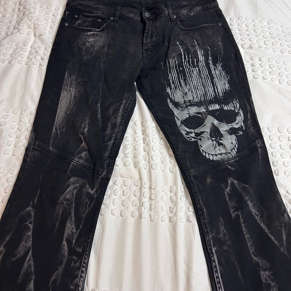 Wornstar HeadHunter Black Denim Jeans - Picture 2 of 8